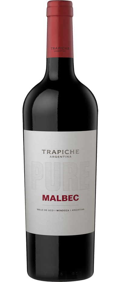 Trapiche PURE Malbec - 6 vins parfaits pour votre repas de Pâques