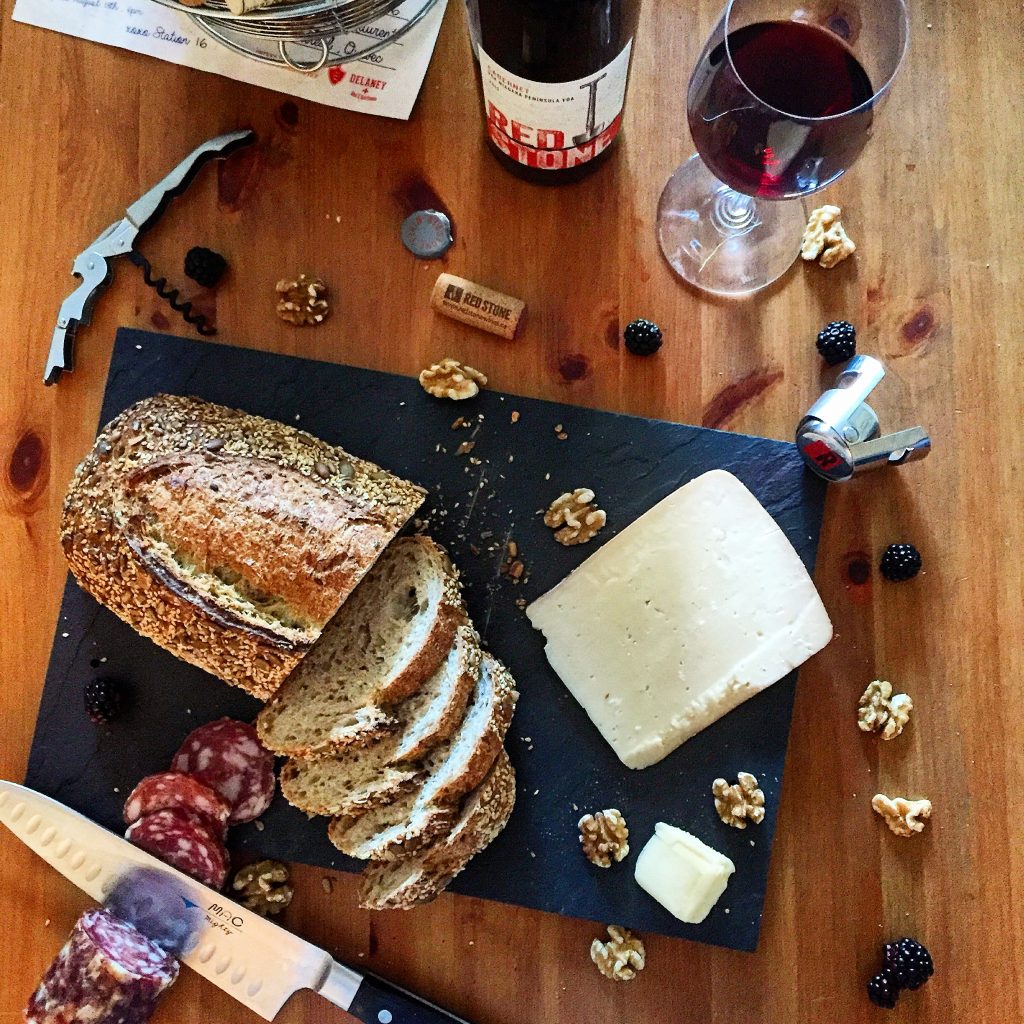 Redstone wine & cheese pairing