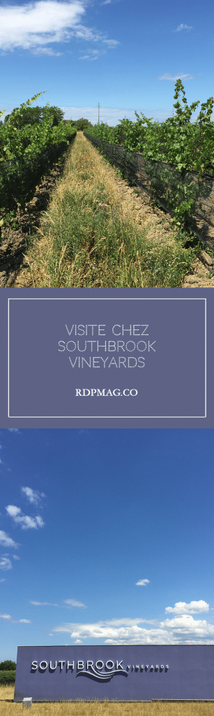 Voici le le compte-rendu de notre visite chez Southbrook Vineyards
