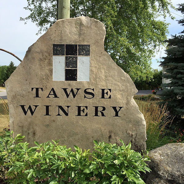 The entrance at Tawse Winery