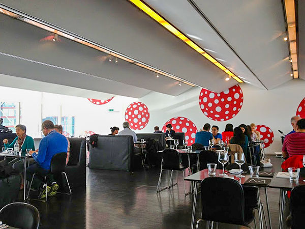 The interior of the Tate Modern Restaurant