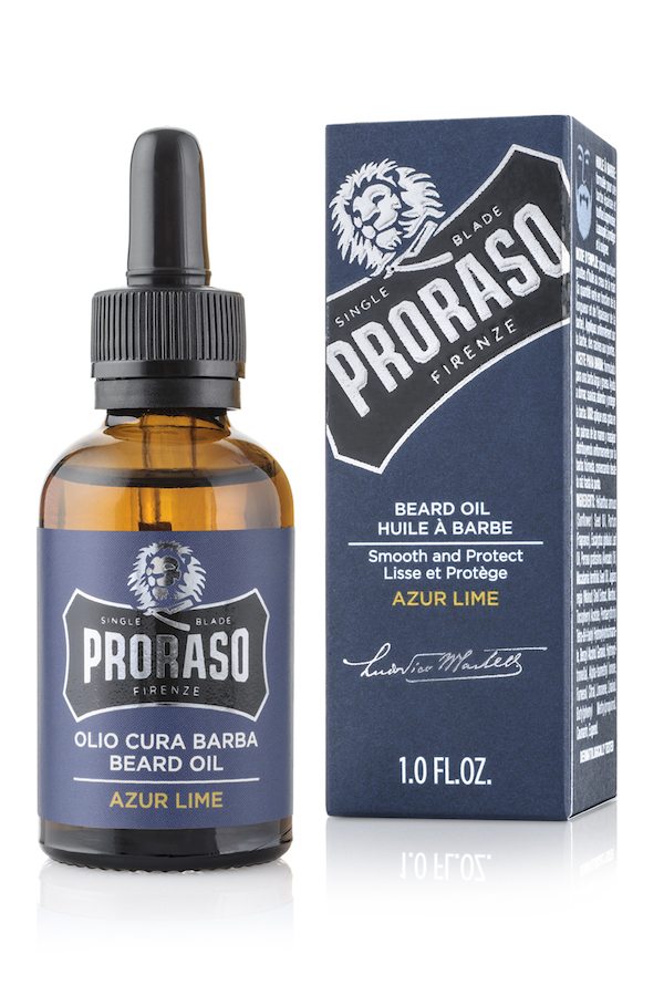New Azur Lime Collection by PRORASO : Beard Oil