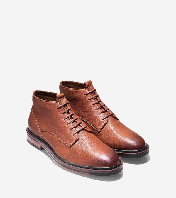 The 9 autumn boots for men to buy now : Cole Haan Cranston Water Resistant Chukka