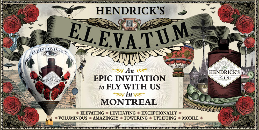 Hendrick's Gin Elevatum -ticket