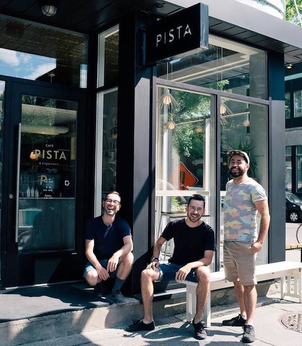 Café Pista - propriétaires
