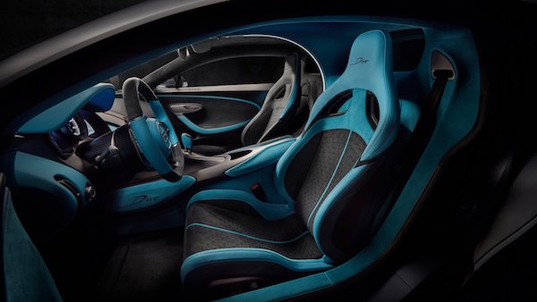 The Bugatti Divo - interior
