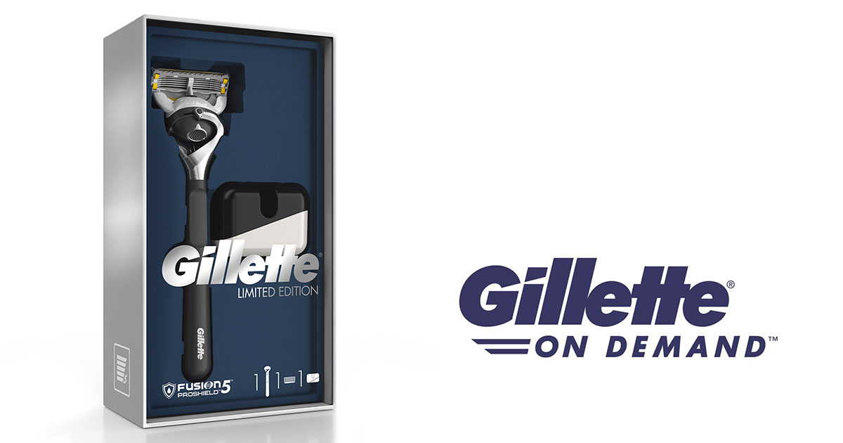 Service Gillette On Demand - Edition Limitee