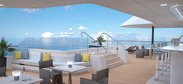 La Collection Yacht de Ritz-Carlton - Bar Grill Extérieur