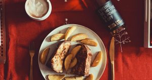 Panettone French toast with apple brandy - Cover