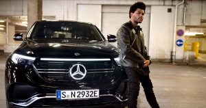 The Weeknd and Mercedes Benz