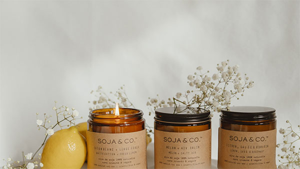 The Spring collection gift set from Soja & Co. 