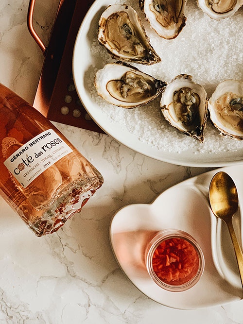 Mother's day - Oysters Rosé