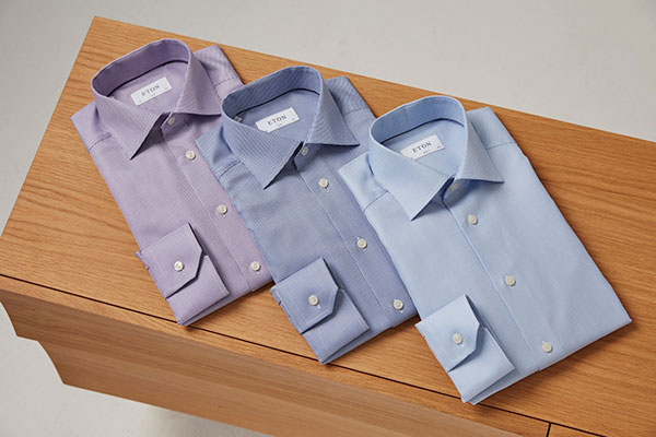 Eton shirts in 3 colors