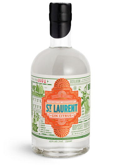 St-Laurent-Gin-Citrus - Bottle