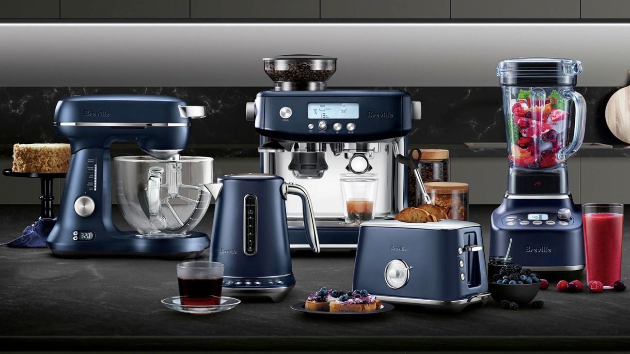 The Breville Damson Blue Luxe Collection