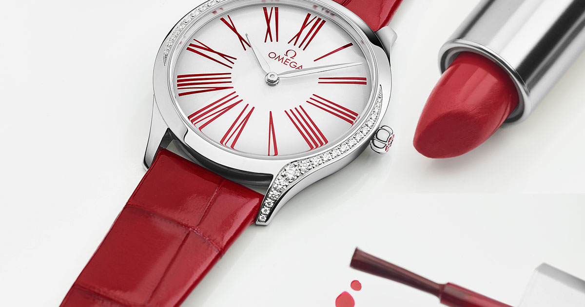 OMEGA----The best ladies gifts for Valentine's Day---Cover