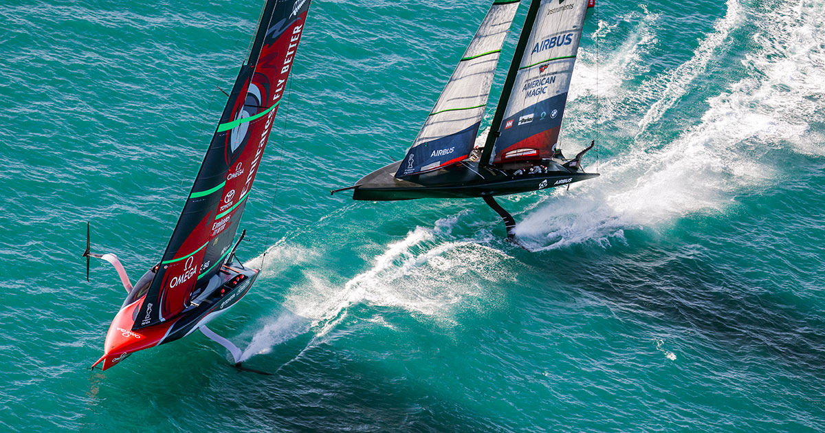 America's Cup 36th edition It's on and racing! Gentologie