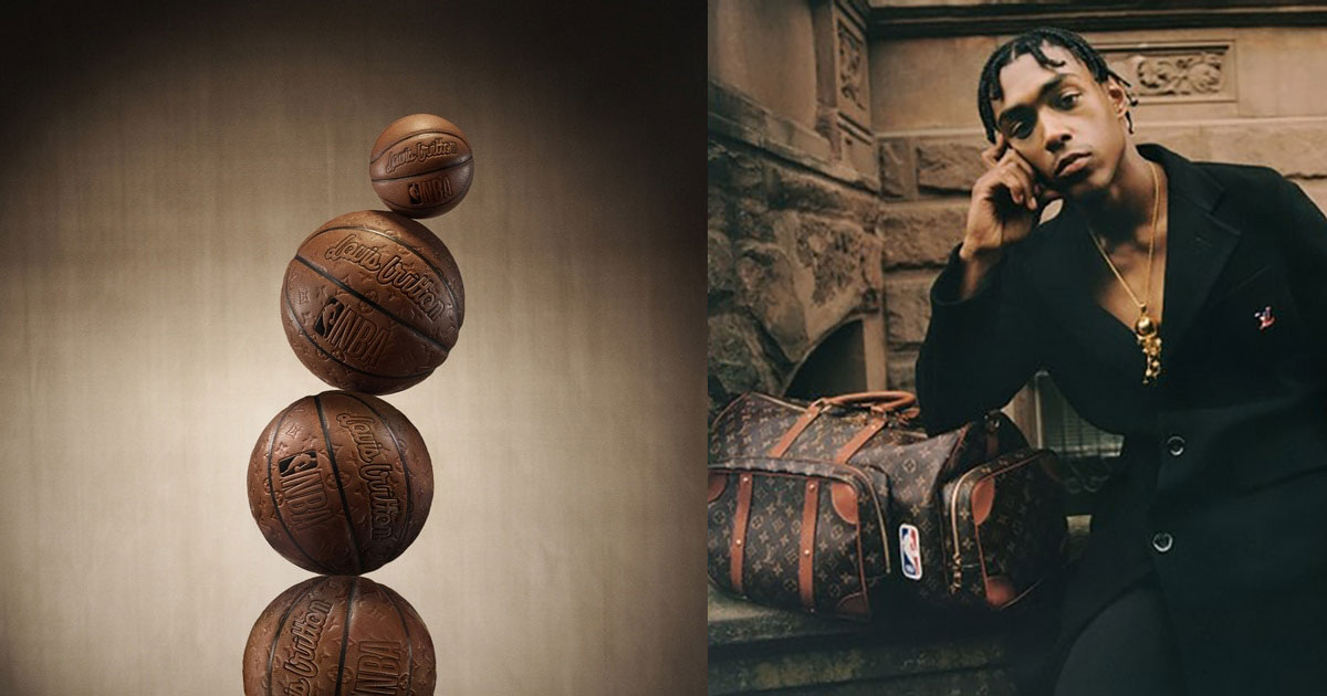 NBA x Louis Vuitton Ball in Basket Bag Release