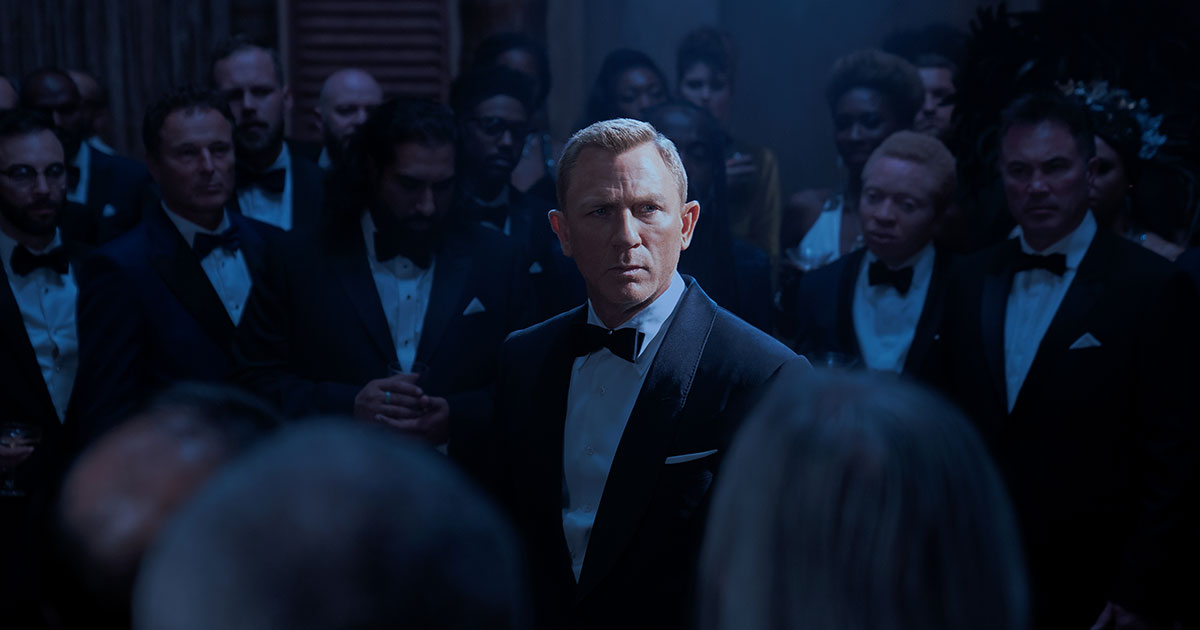 No Time to Die James Bond Navy Blue Suit