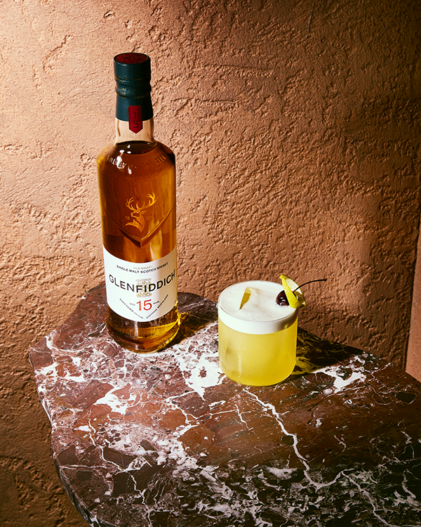 Whisky Sour avec le Glenfiddich 15 ans d'âge