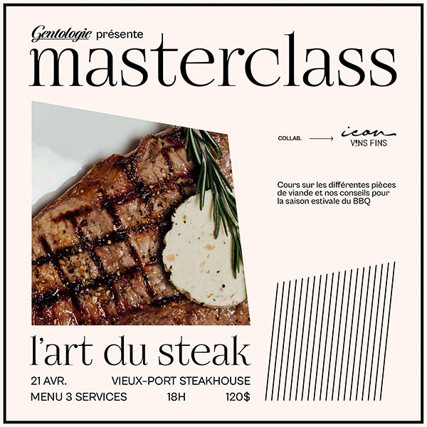 Classe de Maître - Art du Steak au Vieux-Port Steakhouse