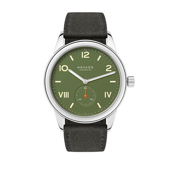 La montre Nomos Glashütte Club Campus 38 All Olive
