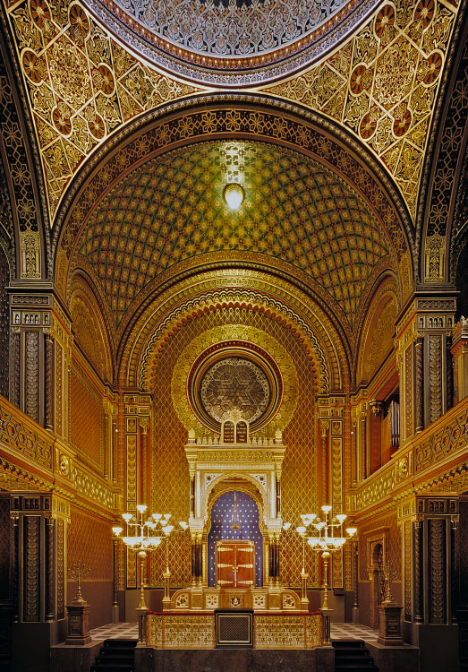 Spanelskasynagoga---Intérieur--Musée-Juif---Prague