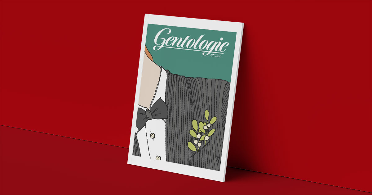 Des-Fêtes-à-la-Gentleman---Magazine-Gentologie-No-12---Couverture---Mur