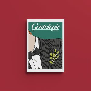 The cover of Gentologie Magazine Issue 12 by the illustrator Mr. Dominique Trudeau