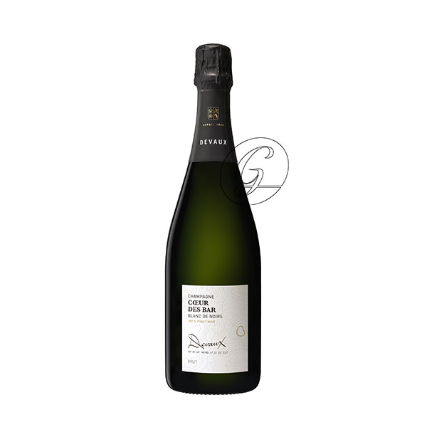 Champagne Devaux Coeur des Bar Blanc De Noirs Brut - 30 champagnes et bulles pour célébrer la Nouvelle Année
