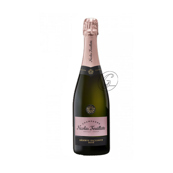 Champagne Nicolas Feuillatte Réserve Exclusive Rosé Brut - 30 champagnes et bulles pour célébrer la Nouvelle Année