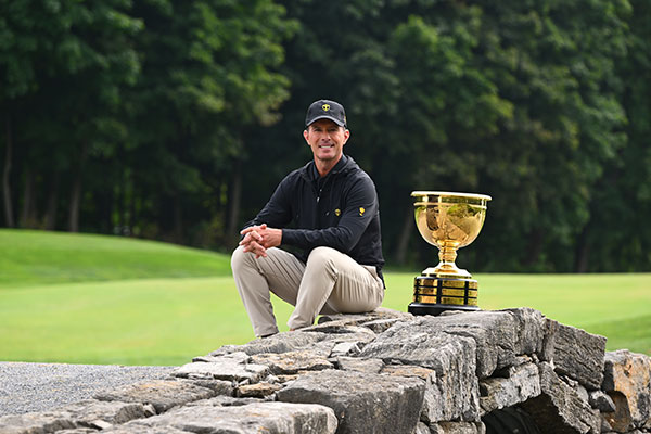 Mike Weir, capitaine de l'équipe internationale de la Coupe des PrésidentsPhoto : PGA Tour