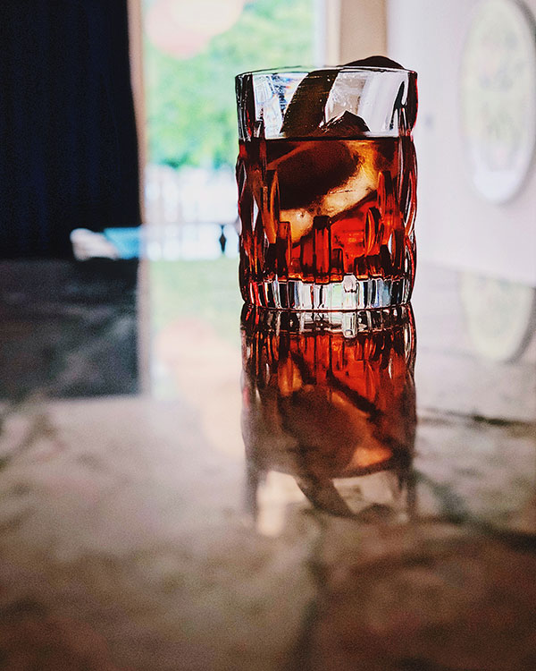 A Negroni with a view on tbsp.