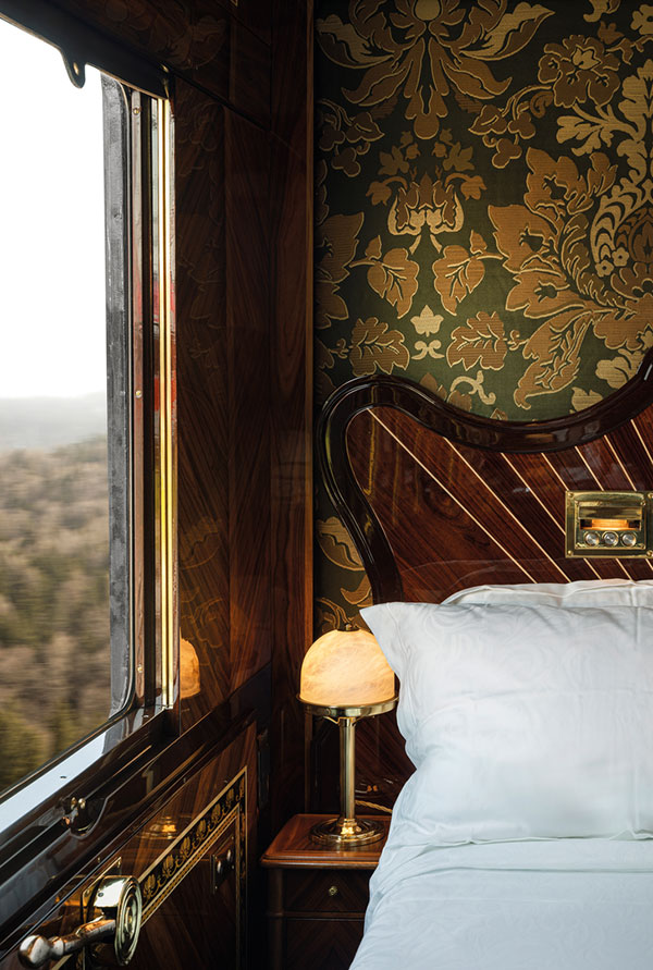 The Grand Suite Vienna in the Venice Simplon-Orient-Express