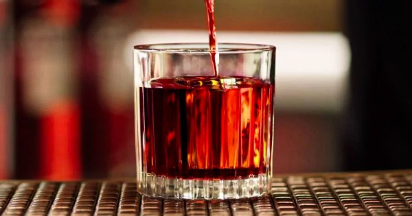 The Negroni cocktail