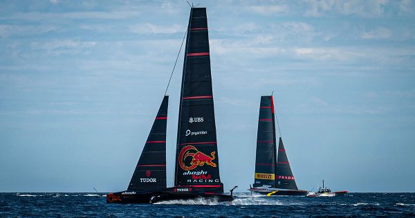 37th America's Cup - Two boats