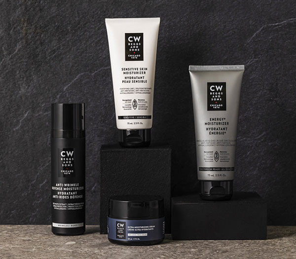 The C.W. Beggs and Sons skincare line