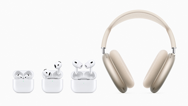 The AirPods lineup