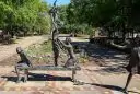 Le Monument Quatre Esprits  D’Elizabeth MacQueen au Parc Kelly Ingram à Birmingham, Alabama, États-Unis