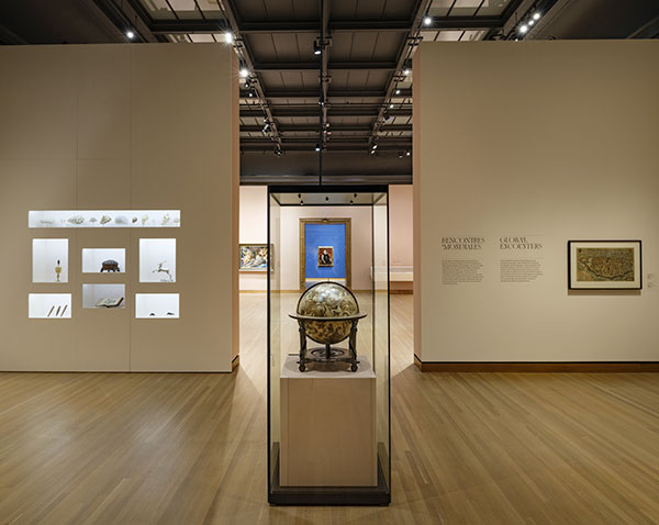 View of the exhibition Saints, Sinners, Lovers and Fools: Three Hundred Years of Flemish Masterworks. 