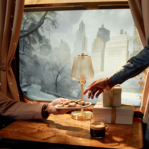 The cookies from the Festive Odyssey collection by Nespresso and Jean Imbert with Belmond