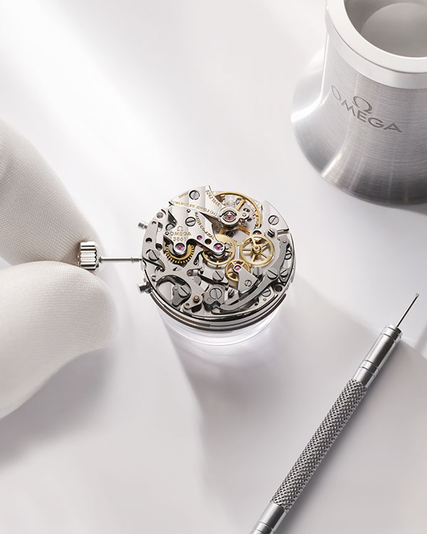 The OMEGA Caliber 3861 and its Co-Axial Escapement - haute Horlogerie