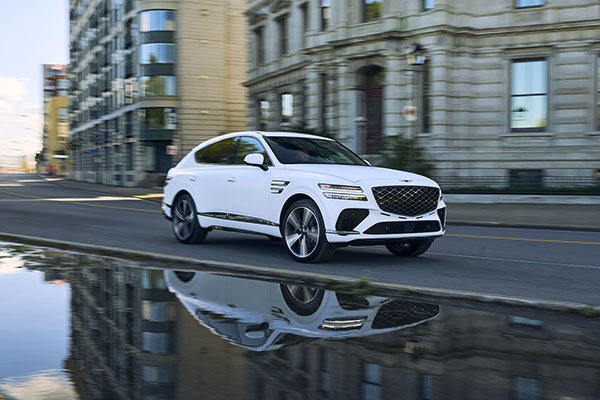 The Best of Gentleman October 2024 - The Genesis GV80 Coupe in the streets of Montréal