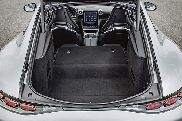 The trunk of the Mercedes-AMG GT 63 4MATIC+ 2024