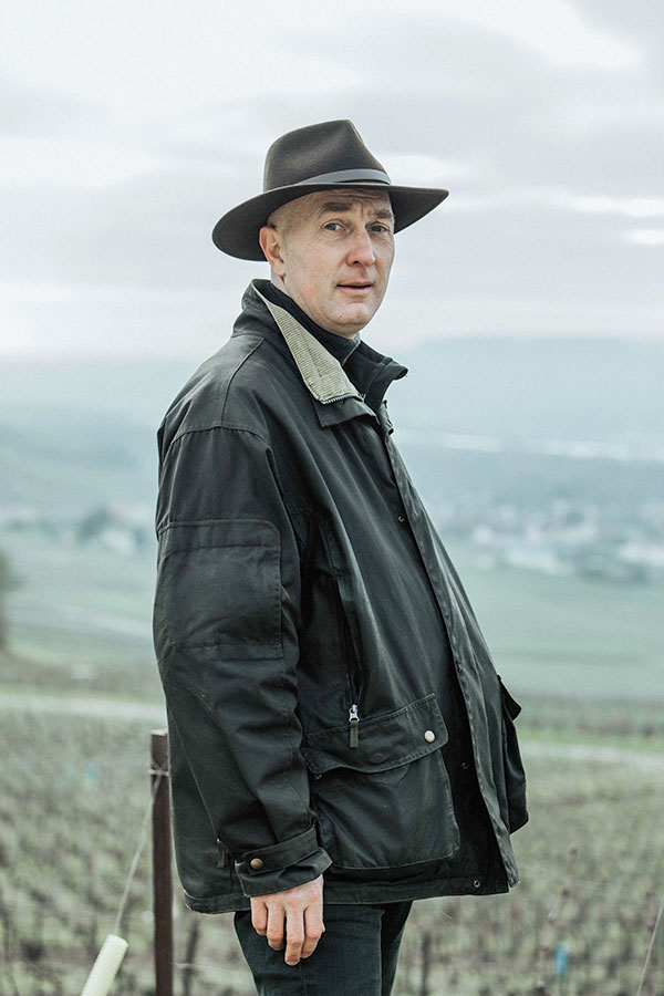 Bertrand Lhôpital Cellar Master and Head of Viticulture of the House of Telmont