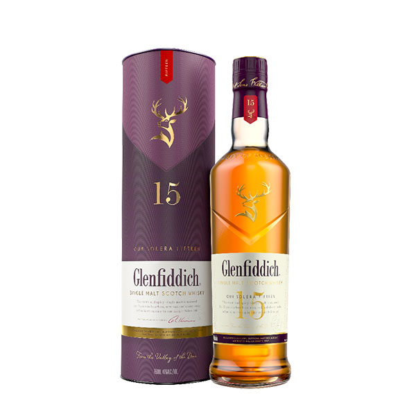 Glenfiddich 15 ans Solera - Vins et Spiritueux pour des Fêtes animées