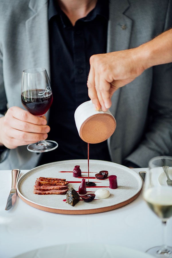 Un des plats du chef Alexandre Vachon