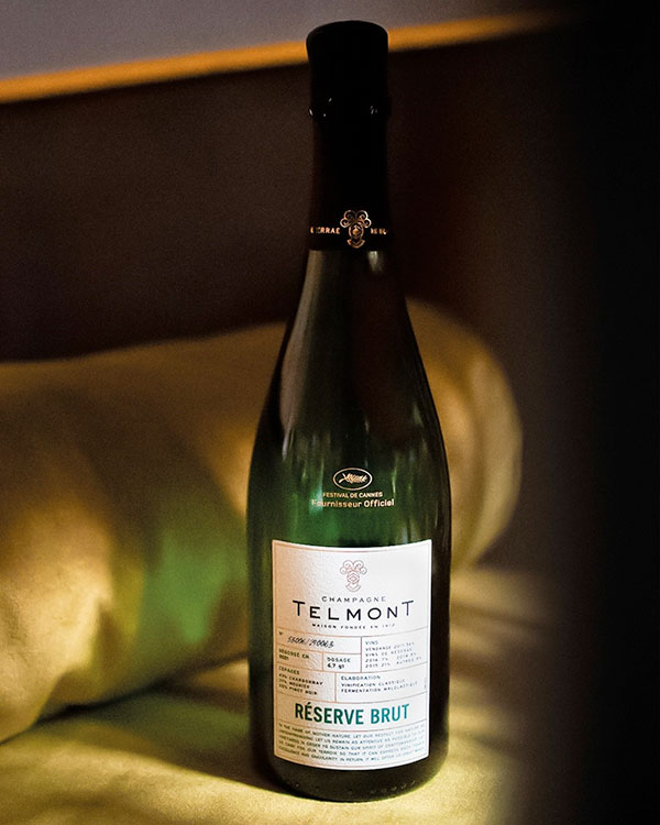 Telmont Champagne is the official champagne of the Cannes Film Festival