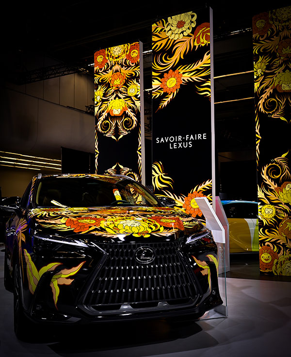 2025 Montréal Auto Show - Lexus NX by Mono Sourcil