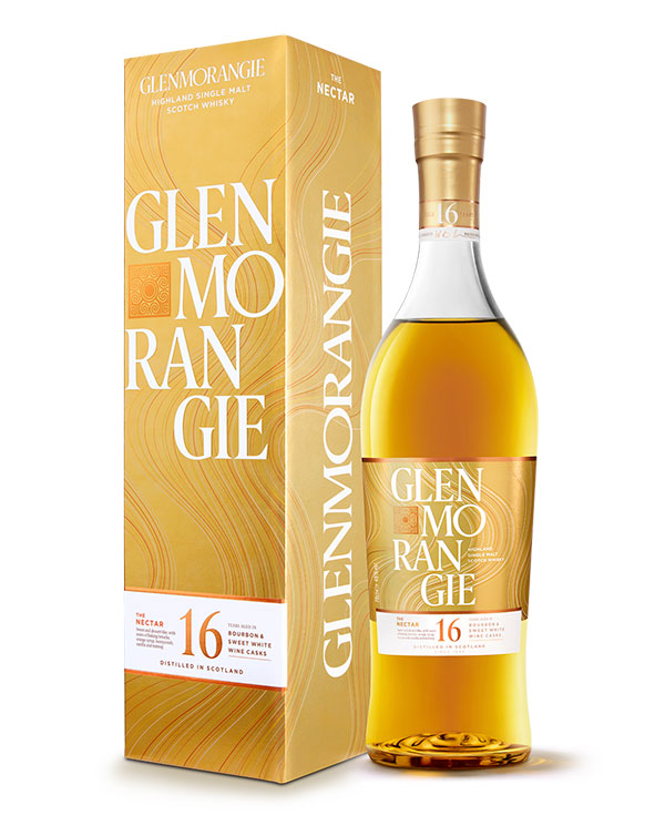 Glenmorangie The Nectar 16 Year Old bottle and packaging